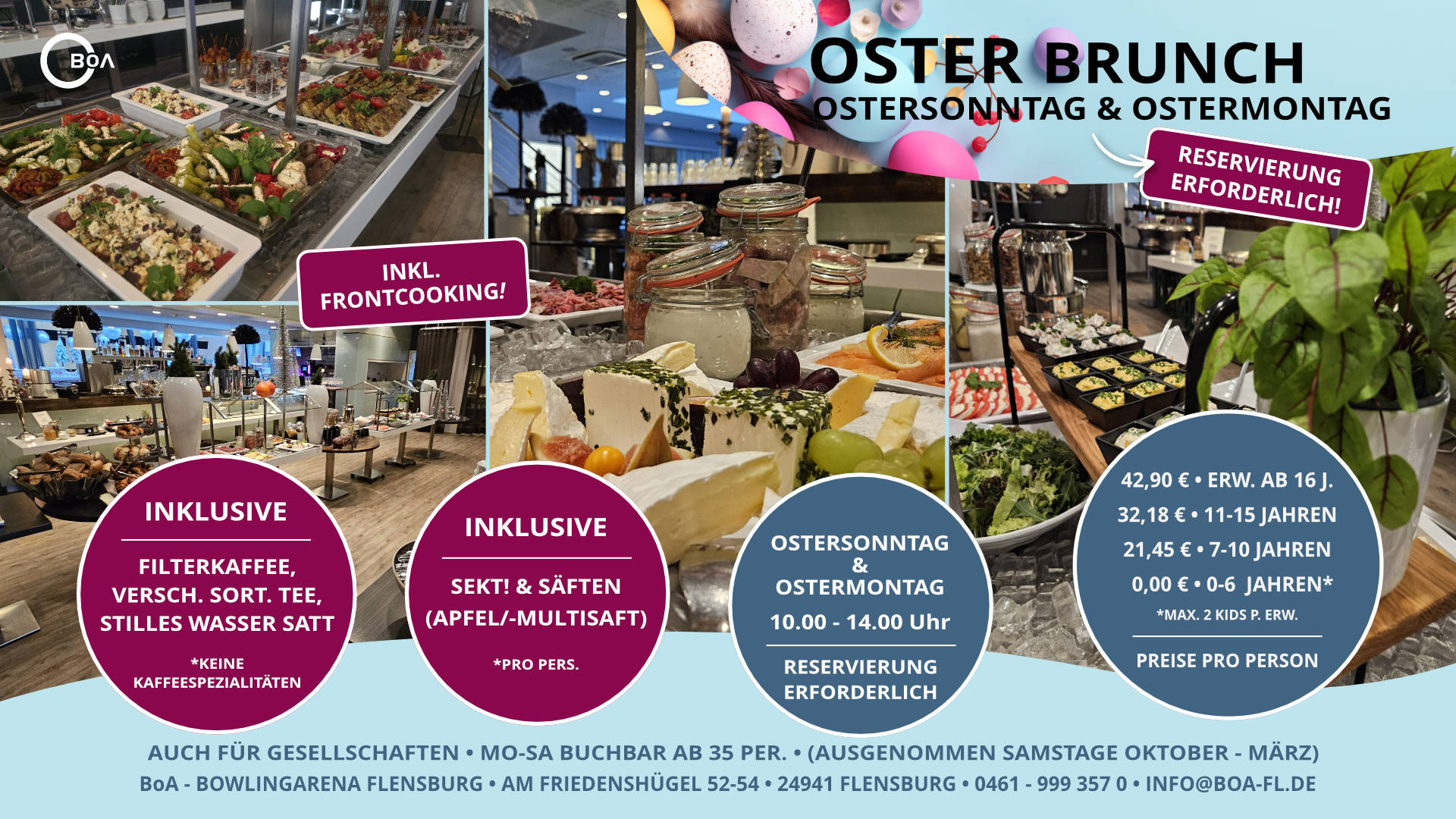 BoA Flensburg - Sonntagsbrunch