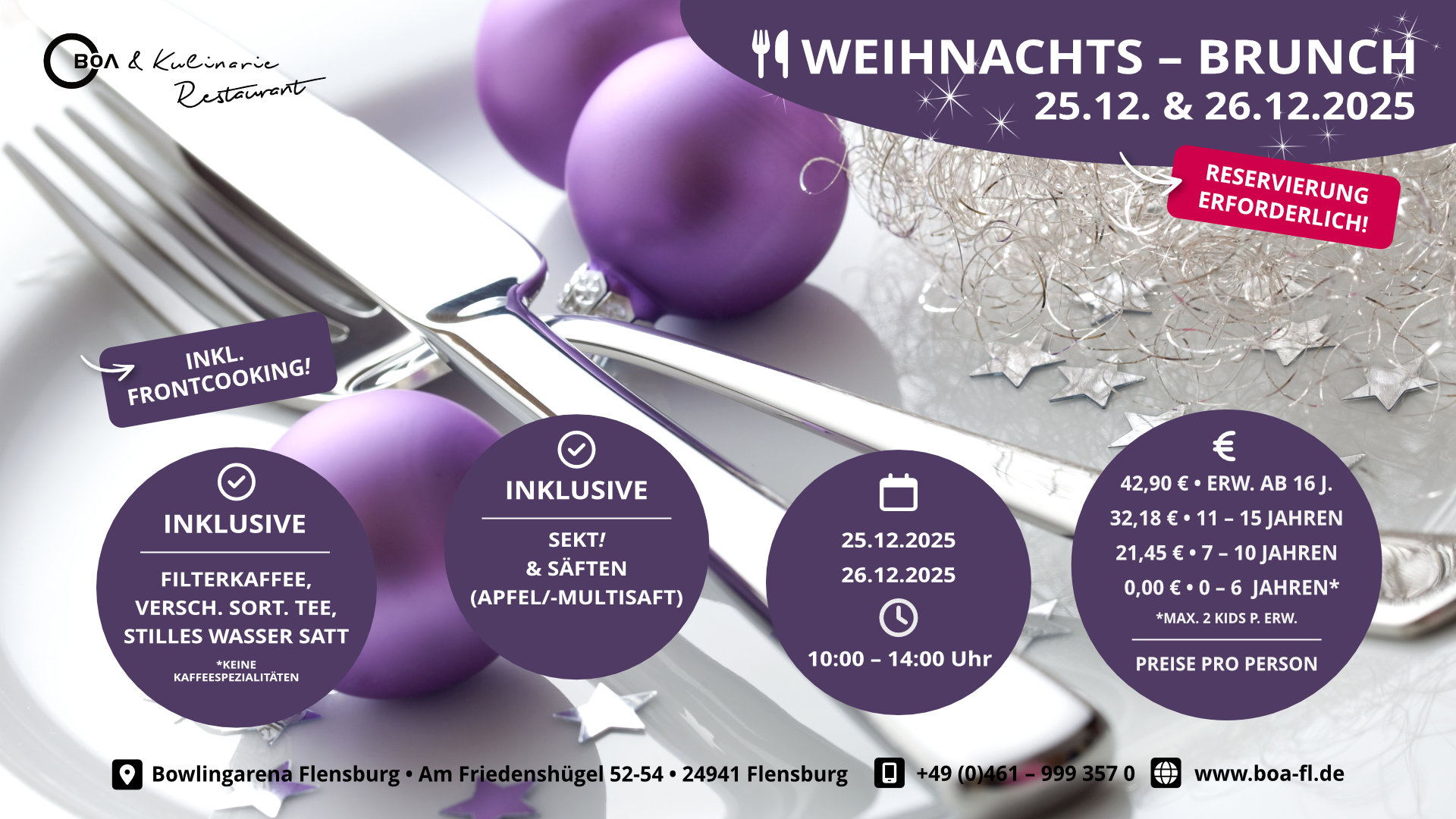 BoA Flensburg - Weihnachtsbrunch