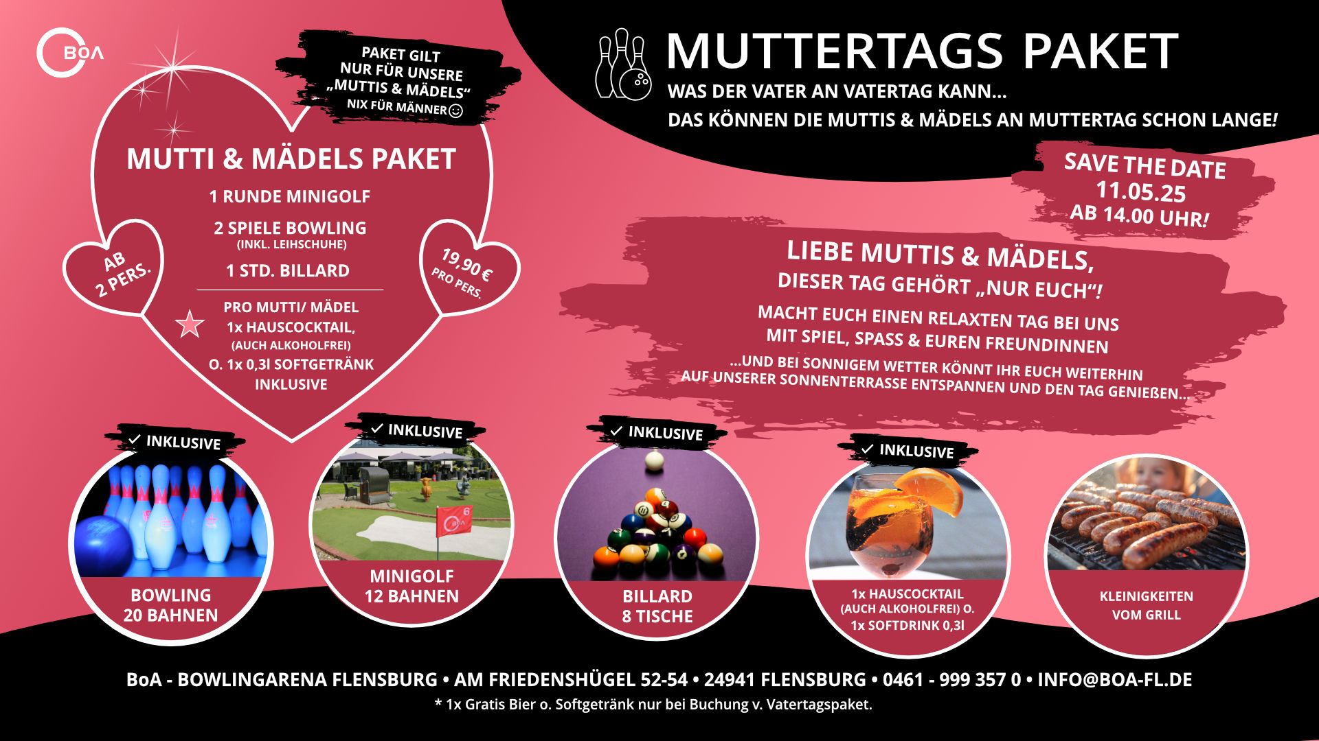 BoA Flensburg - Muttertags Paket