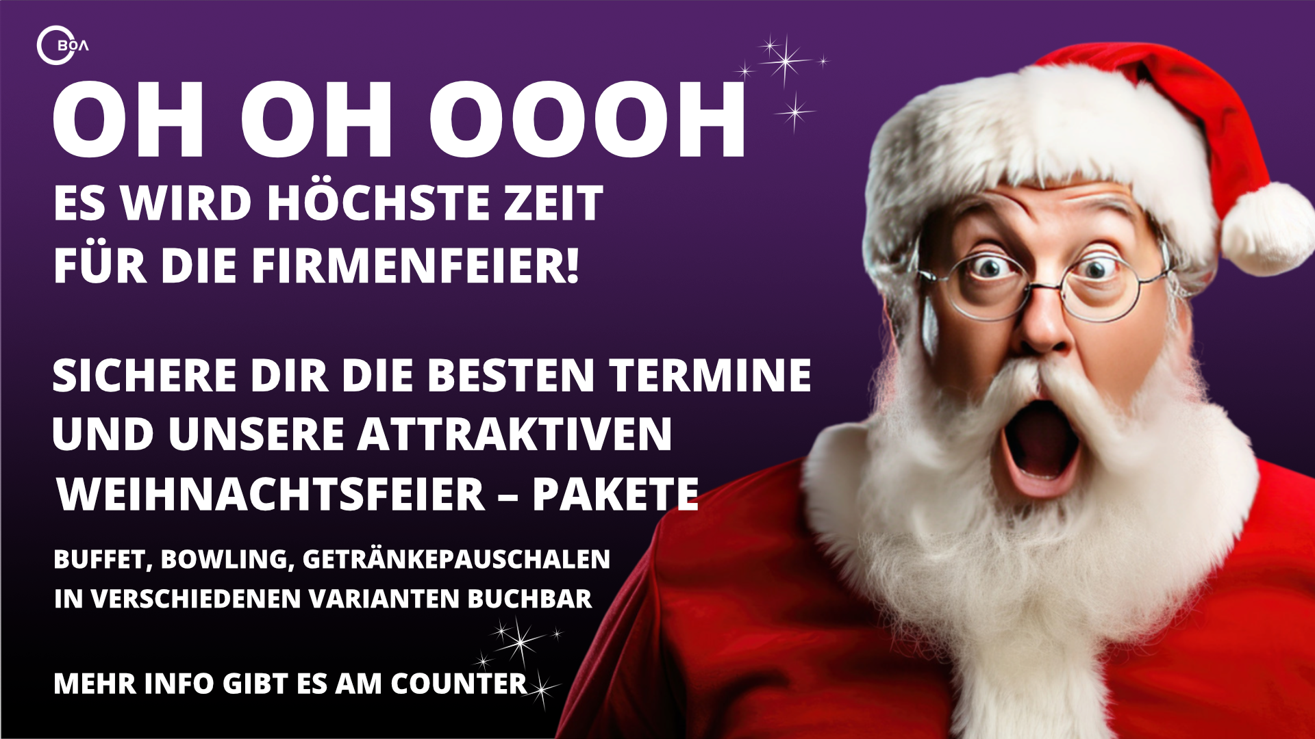 BoA Flensburg - Firmen - Weihnachtsfeiern