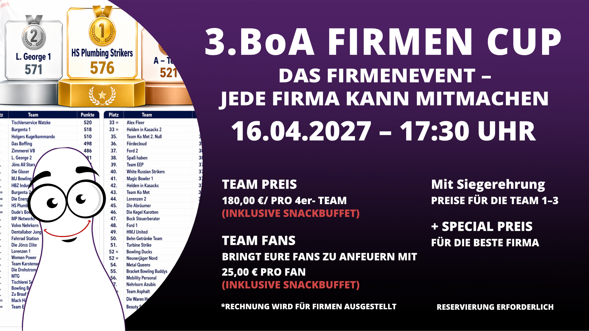 BoA Flensburg - Firmen Cup 16.04.2027